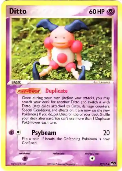Ditto (Mr. Mime) (12) 2006 Pokemon Pop Series 3