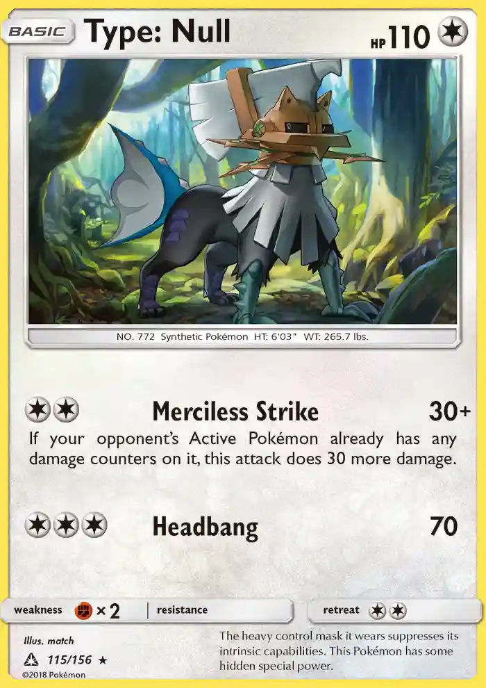 Type: Null-Reverse Foil