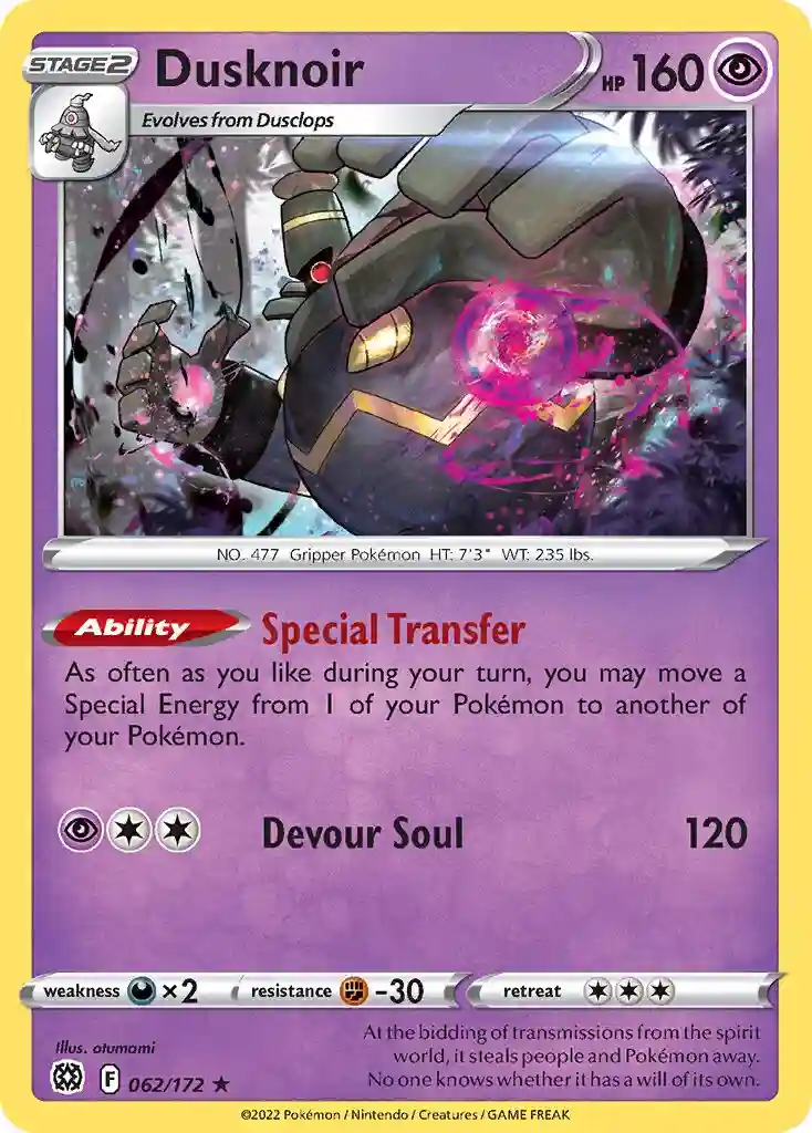 Dusknoir-Reverse Foil