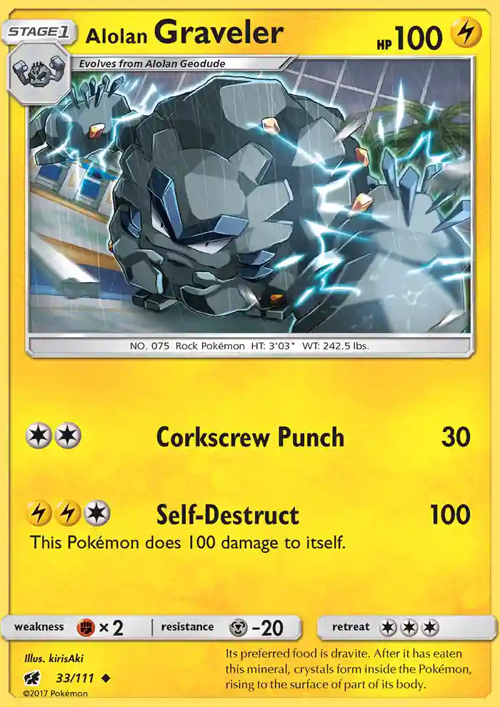 Alolan Graveler-Reverse Foil
