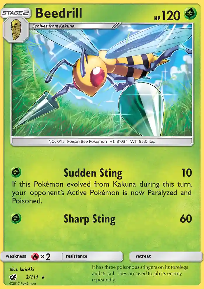 Beedrill-Reverse Foil