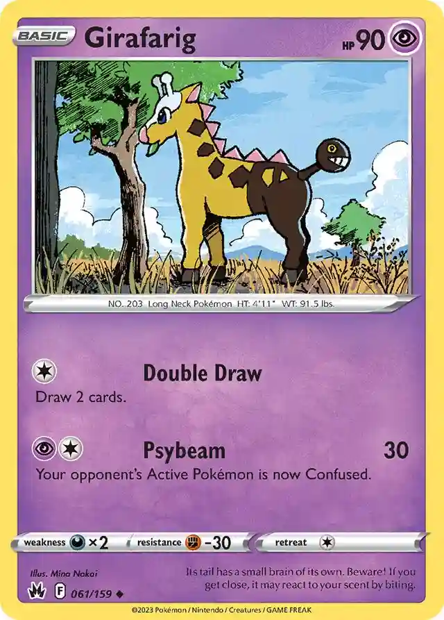 Girafarig-Reverse Foil