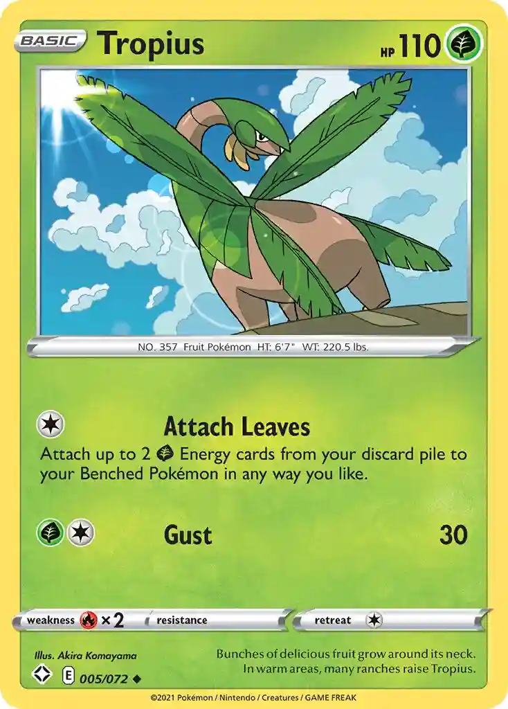 Tropius-Reverse Foil