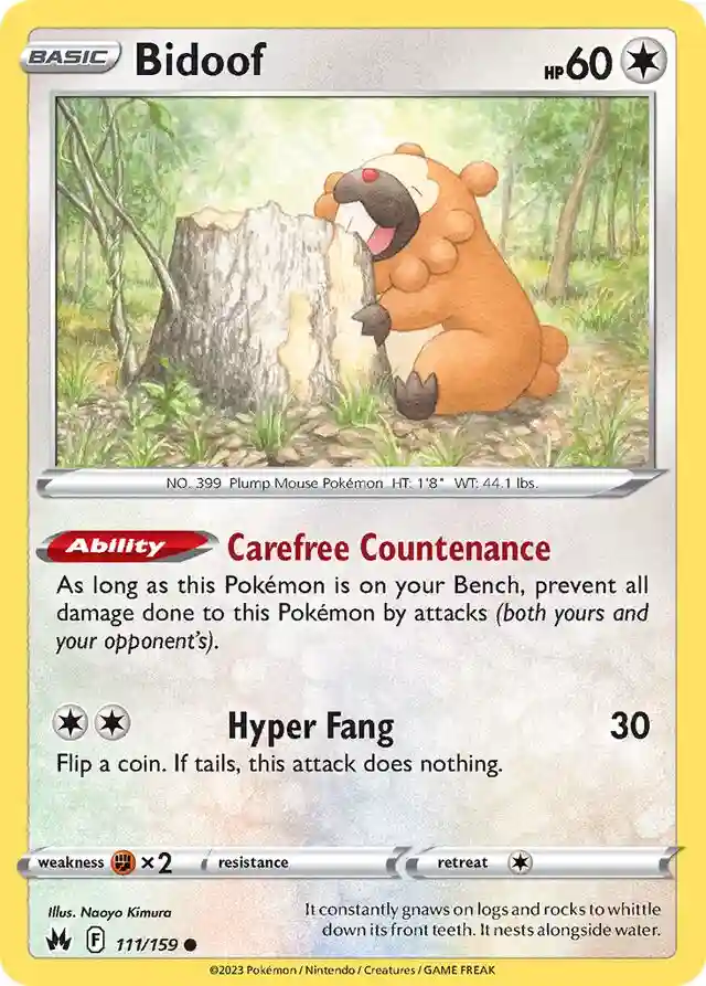 Bidoof-Reverse Foil