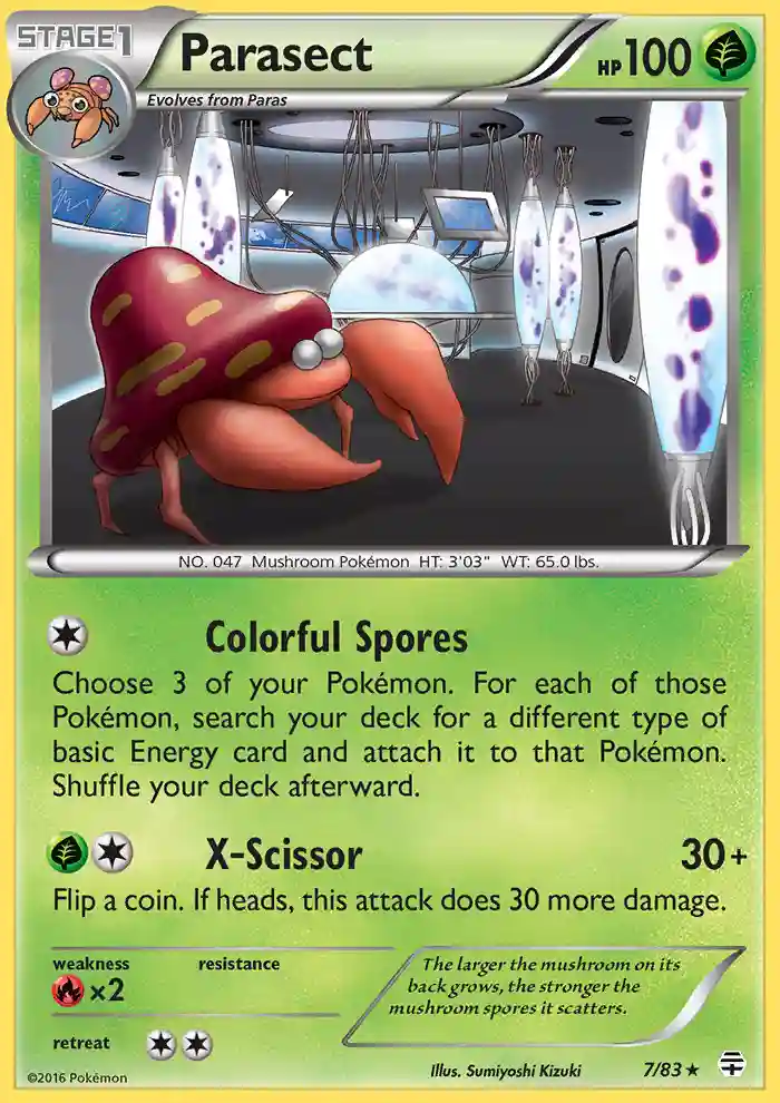 Parasect-Reverse Foil
