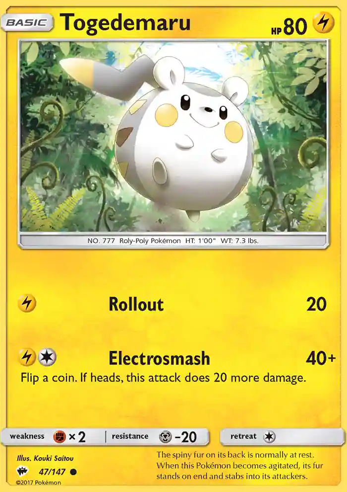 Togedemaru-Reverse Foil