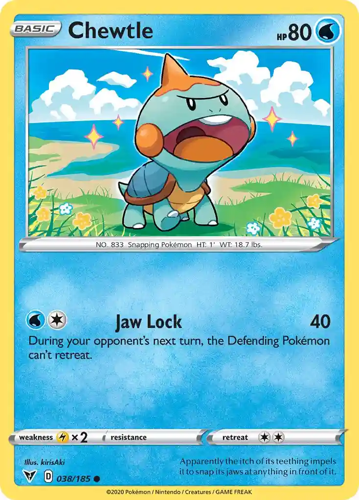 Chewtle-Reverse Foil