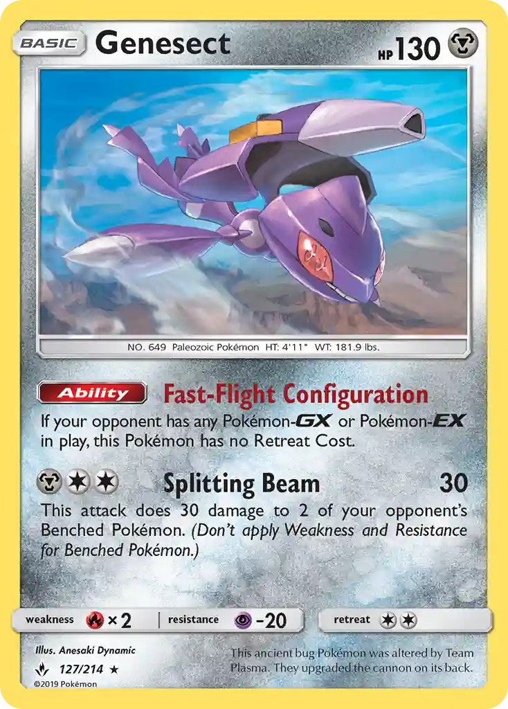 Genesect-Reverse Foil