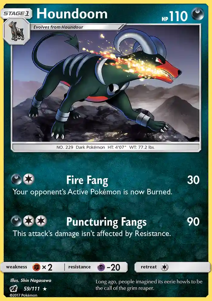 Houndoom-Reverse Foil