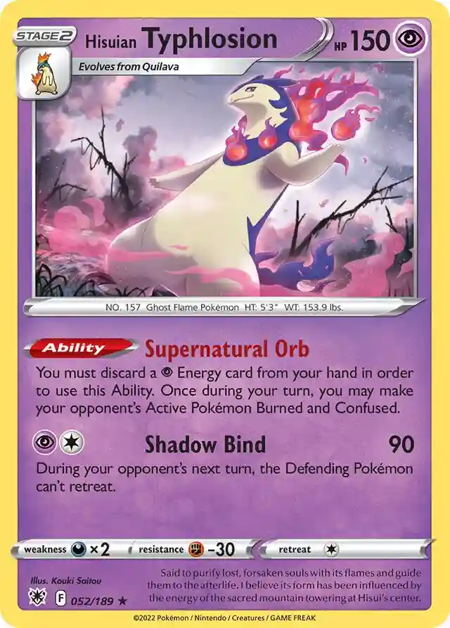 Hisuian Typhlosion-Holo