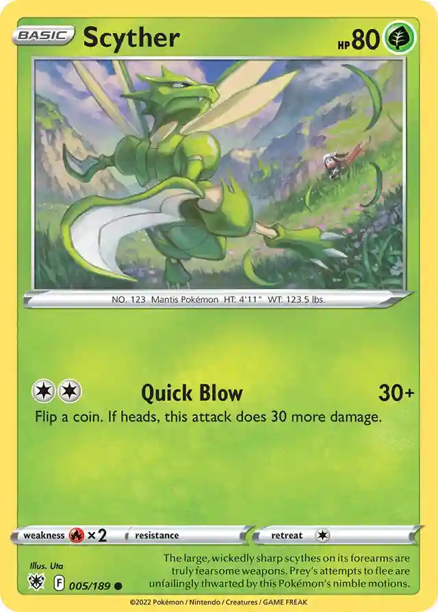Scyther-Reverse Foil