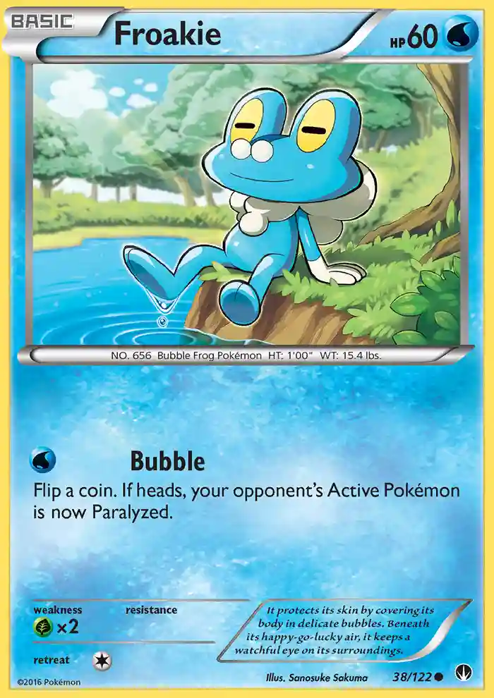 Froakie-Reverse Foil