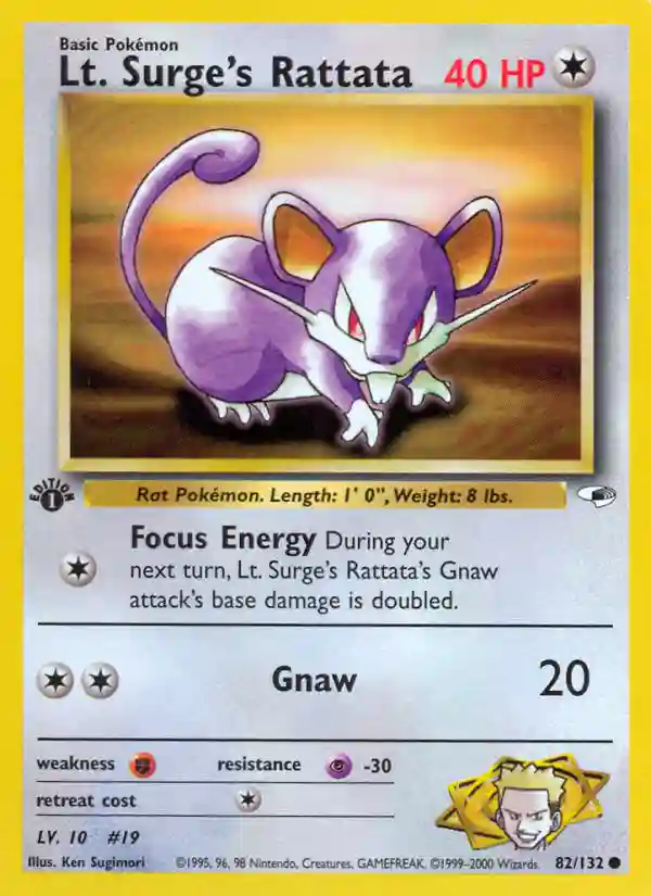 LT. Surge's Rattata