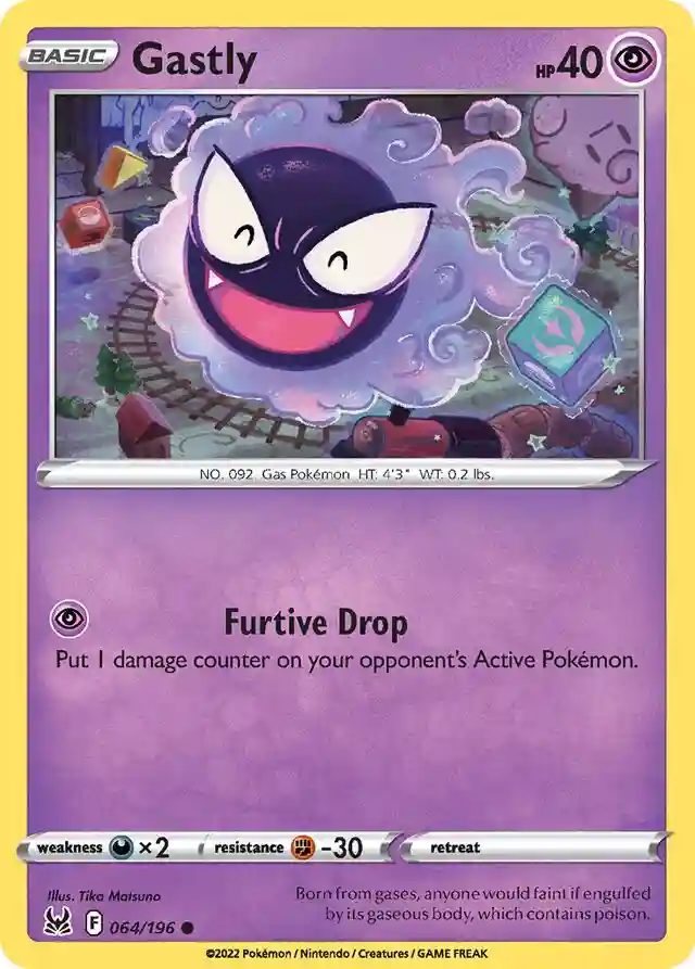 Gastly-Reverse Foil