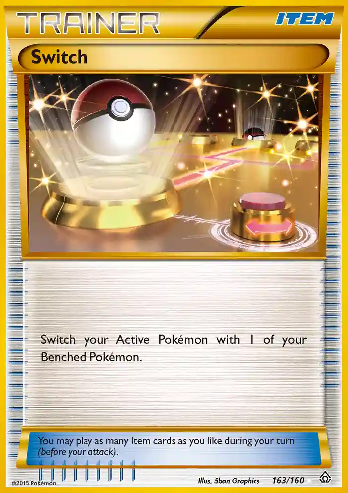 Switch (163) 2015 Pokemon XY Primal Clash
