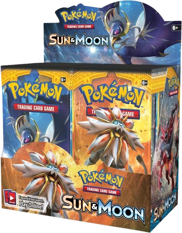 Sun & Moon Booster Box Case