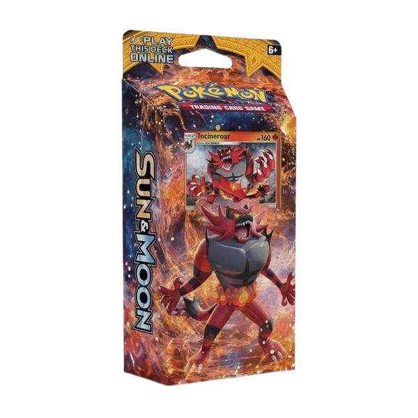 Sun & Moon Base Set Theme Deck - "Roaring Heat" [Incineroar]