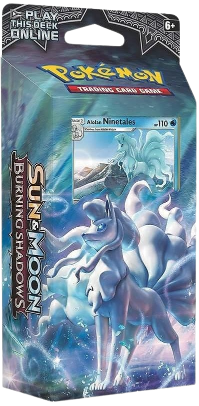 Burning Shadows Theme Deck - "Luminous Frost" [Alolan Ninetales]