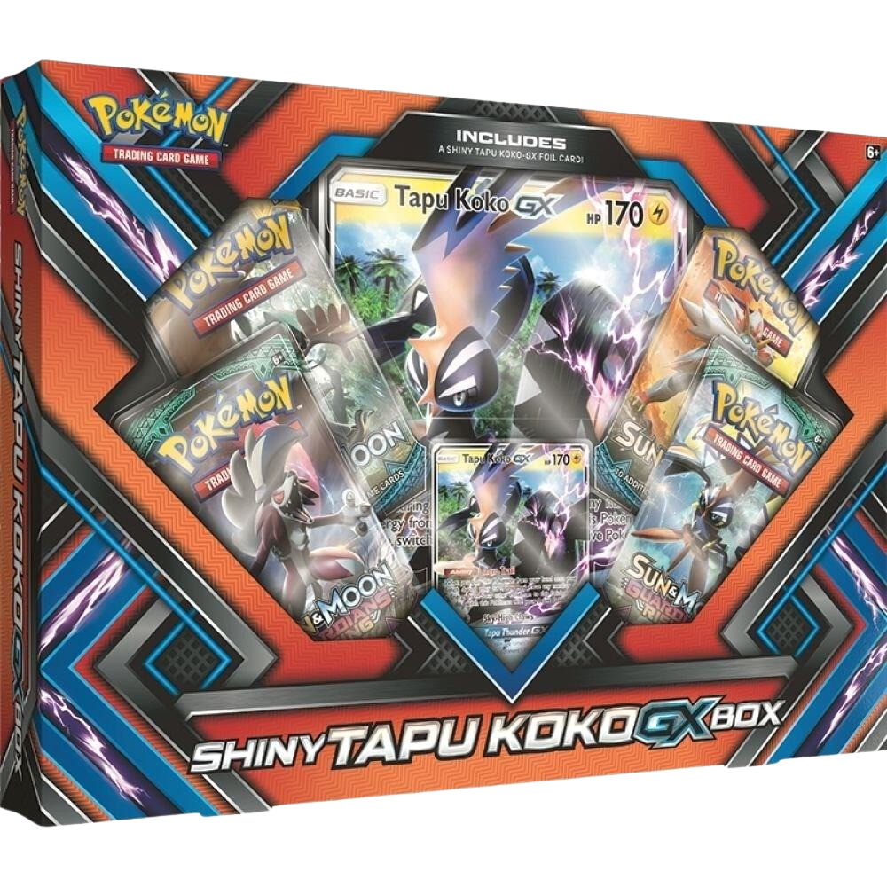 Shiny Tapu Koko GX Box