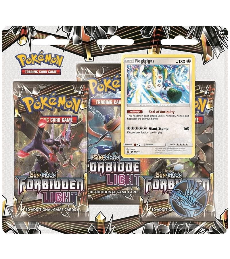 Forbidden Light 3 Pack Blister [Regigigas]