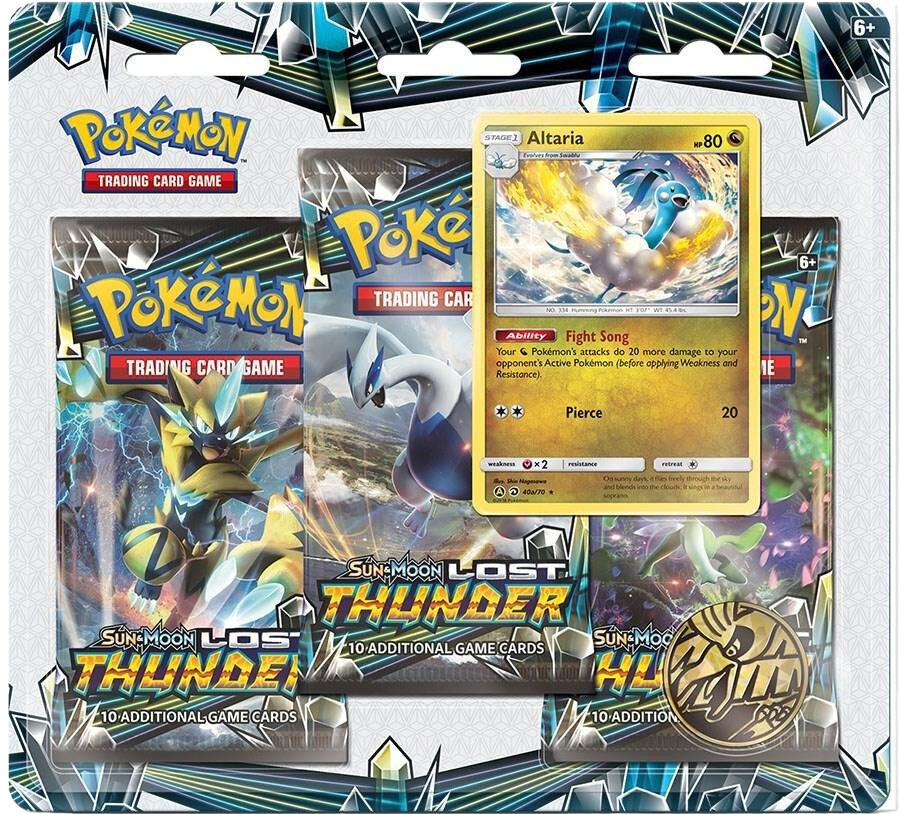 Lost Thunder 3 Pack Blister [Altaria]