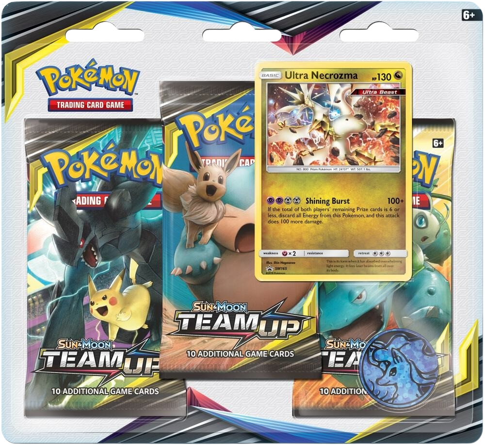 Team Up 3 Pack Blister [Ultra Necrozma]