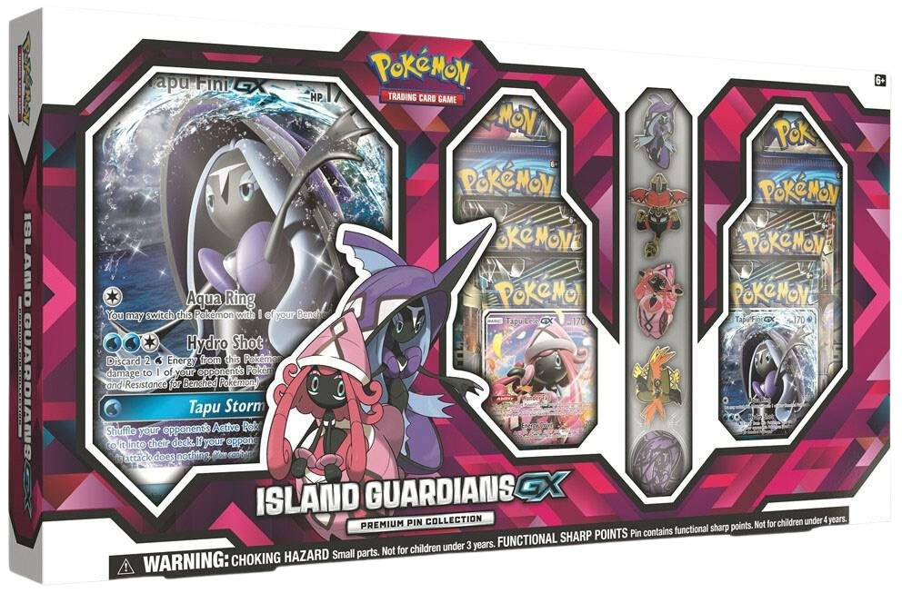 Island Guardians GX Premium Pin Collection