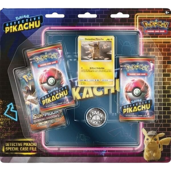 Detective Pikachu Special Case File - 3 Pack Booster Blister