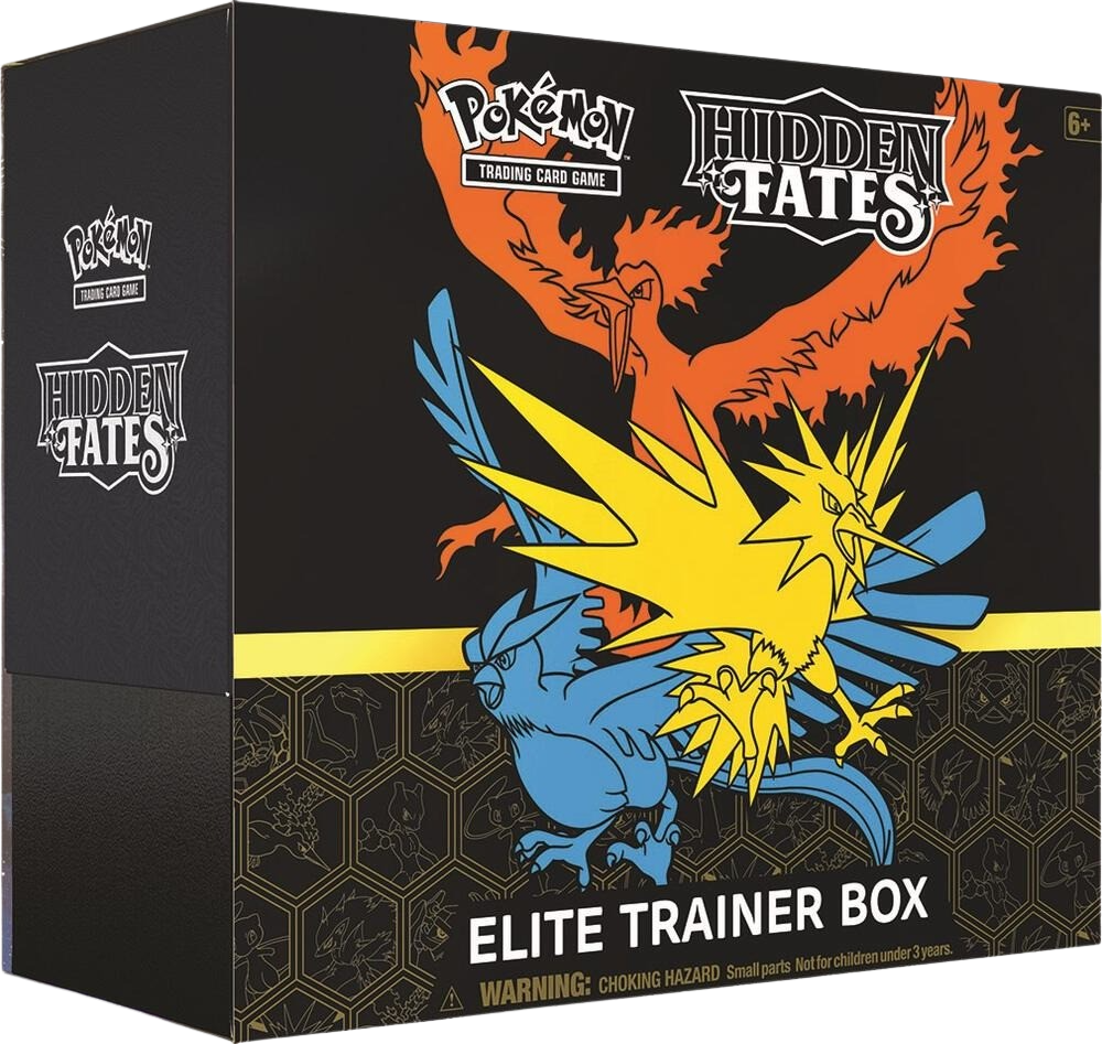 Hidden Fates Elite Trainer Box Case