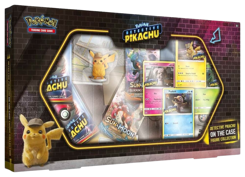 Detective Pikachu On the Case Figure Collection