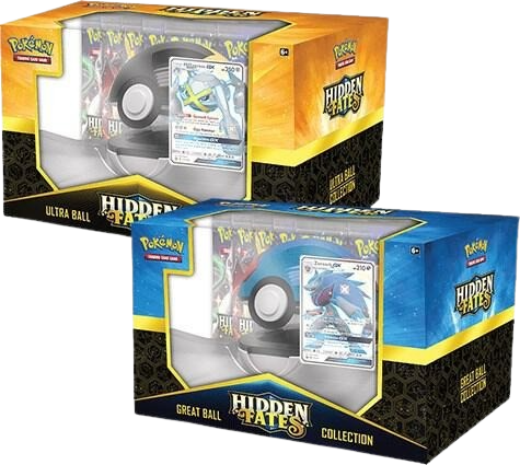 Hidden Fates Poke Ball Collection [Set of 2]
