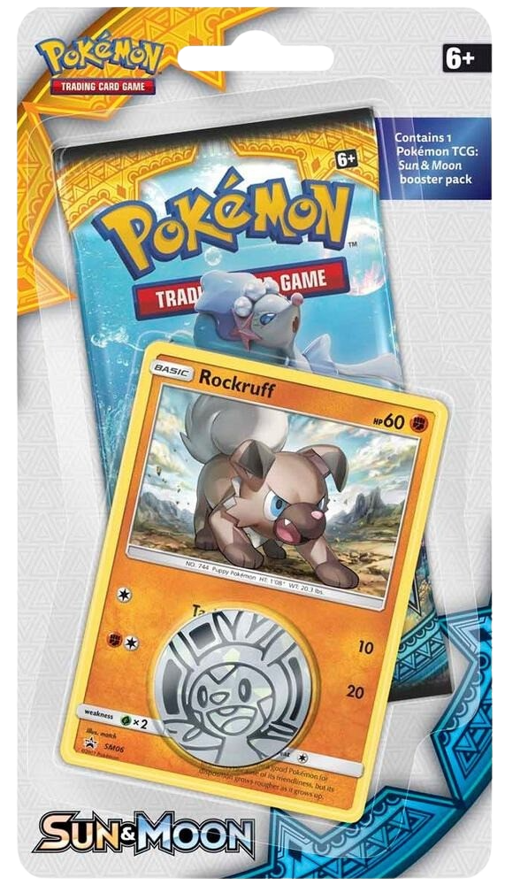 Sun & Moon Single Blister Pack [Rockruff]