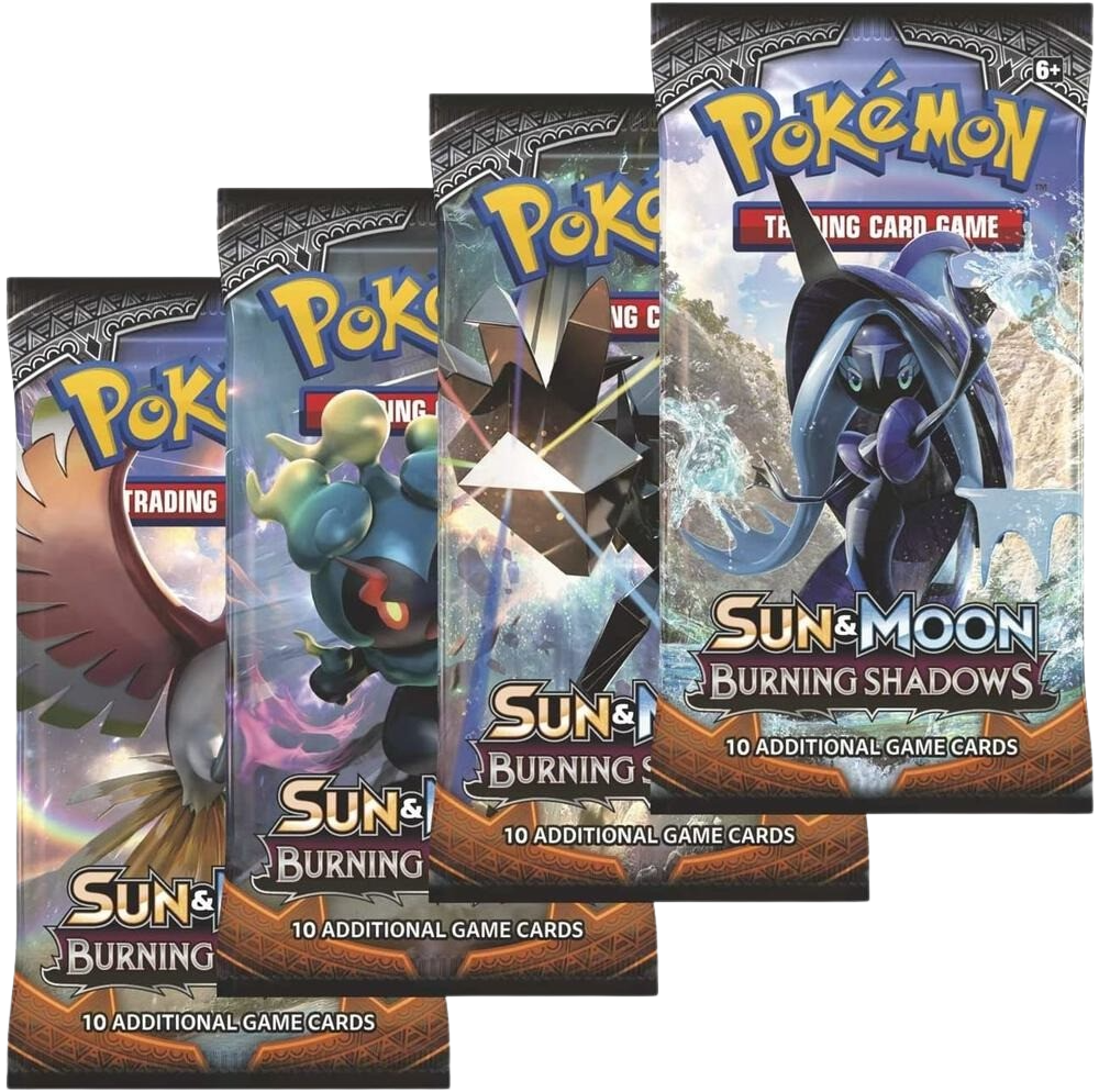 Burning Shadows Booster Pack Art Bundle [Set of 4]