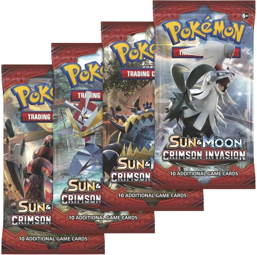 Crimson Invasion Booster Pack Art Bundle [Set of 4]