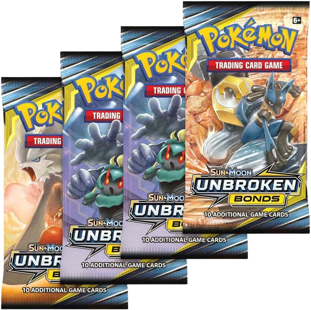 Unbroken Bonds Booster Pack Art Bundle [Set of 4]