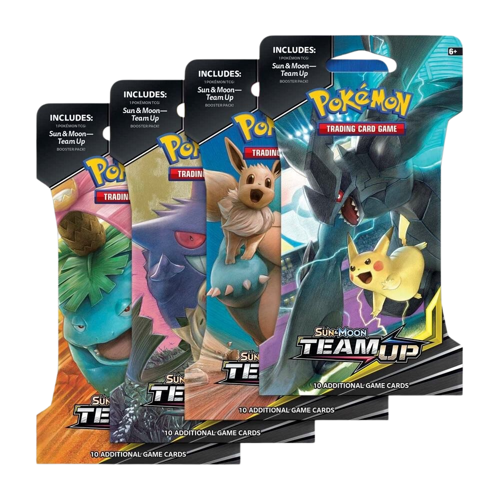 Team Up Sleeved Booster Pack Art Bundle [Set of 4]