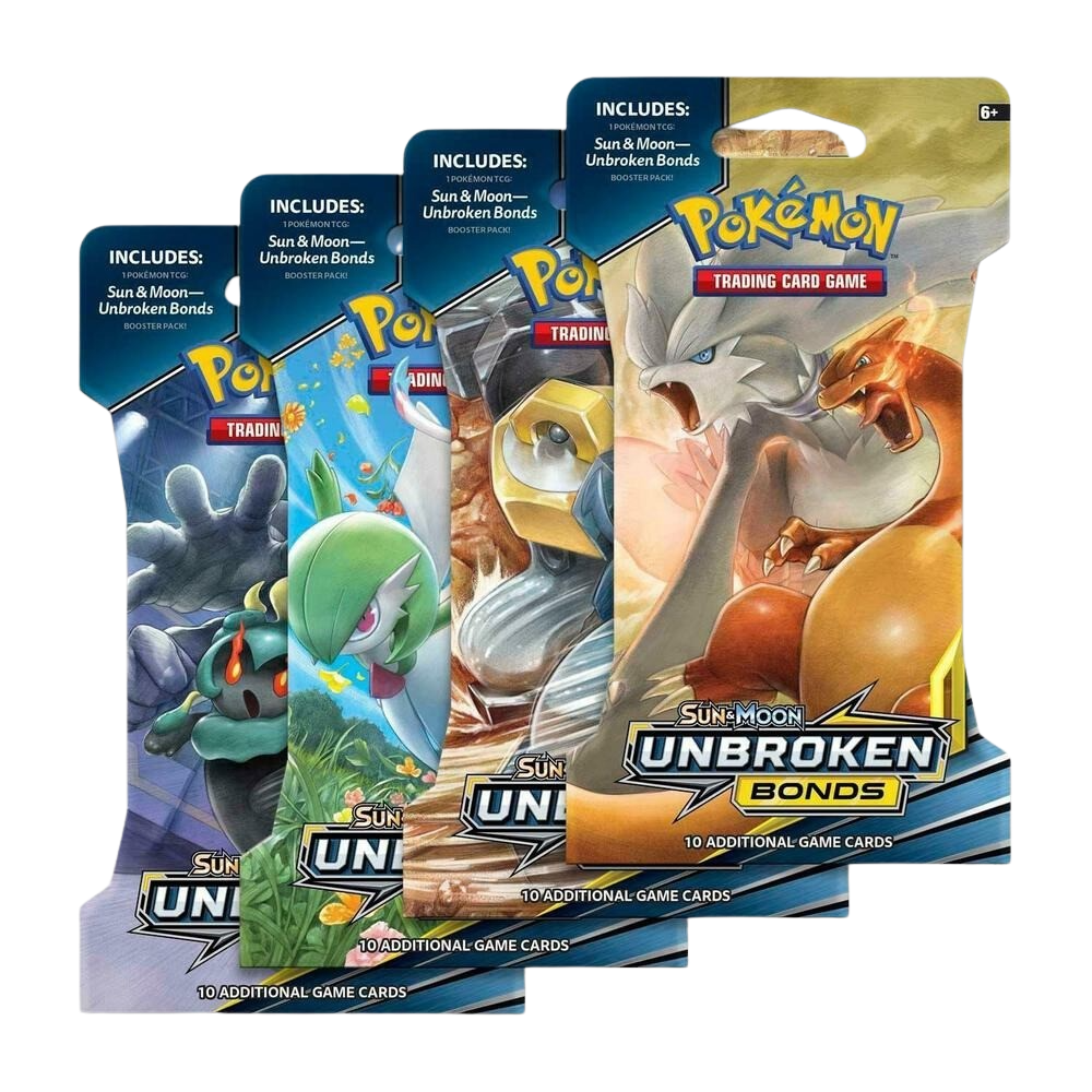 Unbroken Bonds Sleeved Booster Pack Art Bundle [Set of 4]