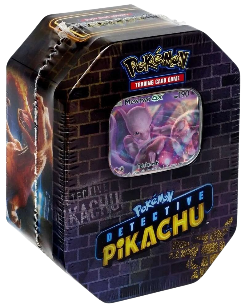 Detective Pikachu Tin [Mewtwo]
