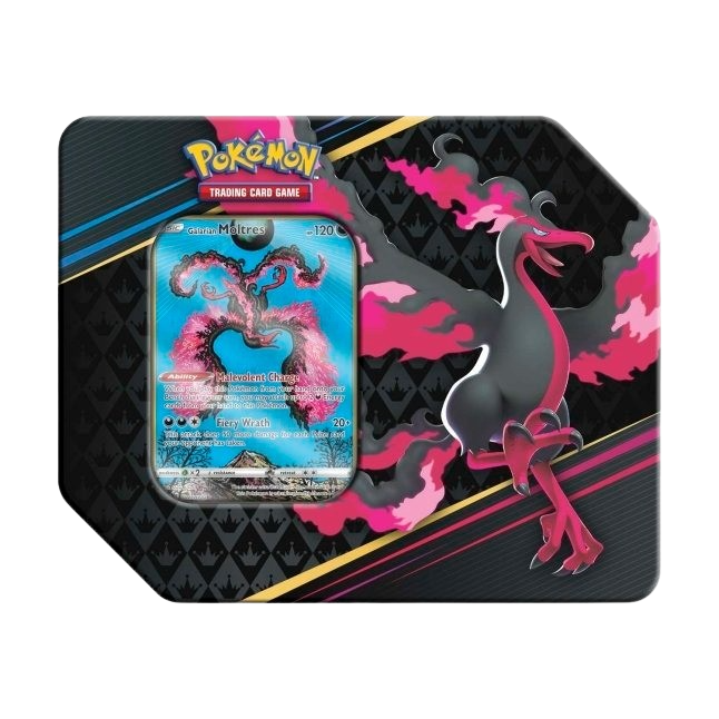 Crown Zenith Tin (Galarian Moltres)