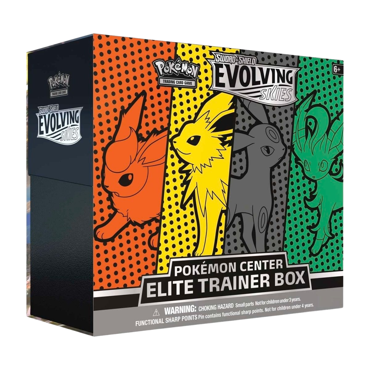 Evolving Skies Pokemon Center Exclusive Elite Trainer Box ETB [Jolteon, Flareon, Umbreon & Leafeon]
