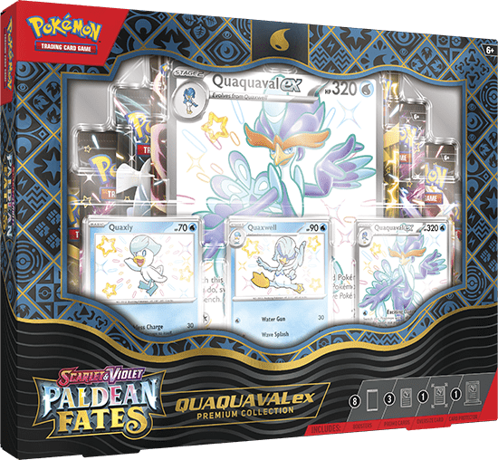 Paldean Fates Quaquaval ex Premium Collection