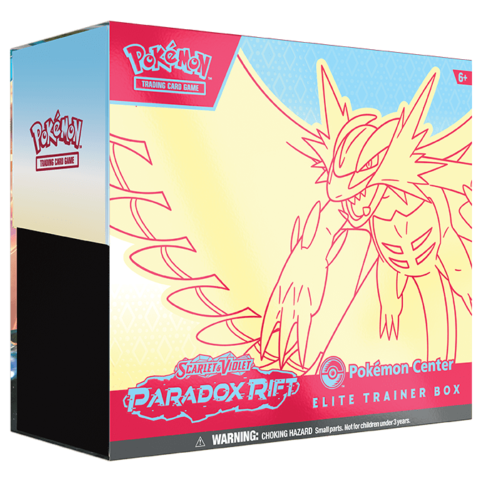 Paradox Rift Pokemon Center Exclusive Roaring Moon Elite Trainer Box ETB