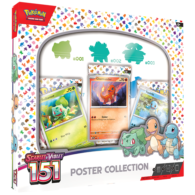 Pokemon 151 Poster Collection
