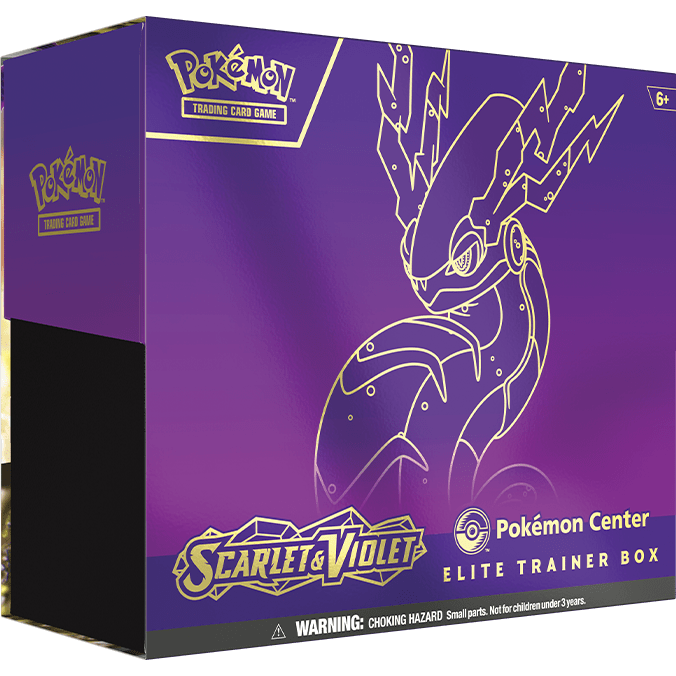 Scarlet & Violet Pokemon Center Exclusive Miraidon Elite Trainer Box ETB