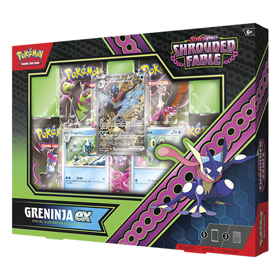 Shrouded Fable Greninja ex Special Illustration Collection