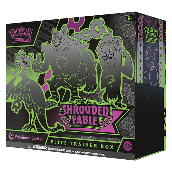 Shrouded Fable Pokemon Center Exclusive Elite Trainer Box ETB