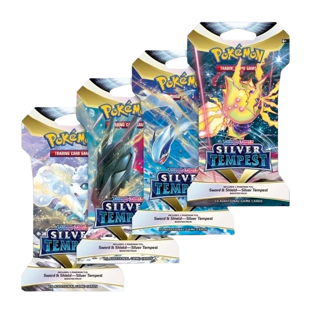 Silver Tempest Sleeved Booster [Blister Pack]