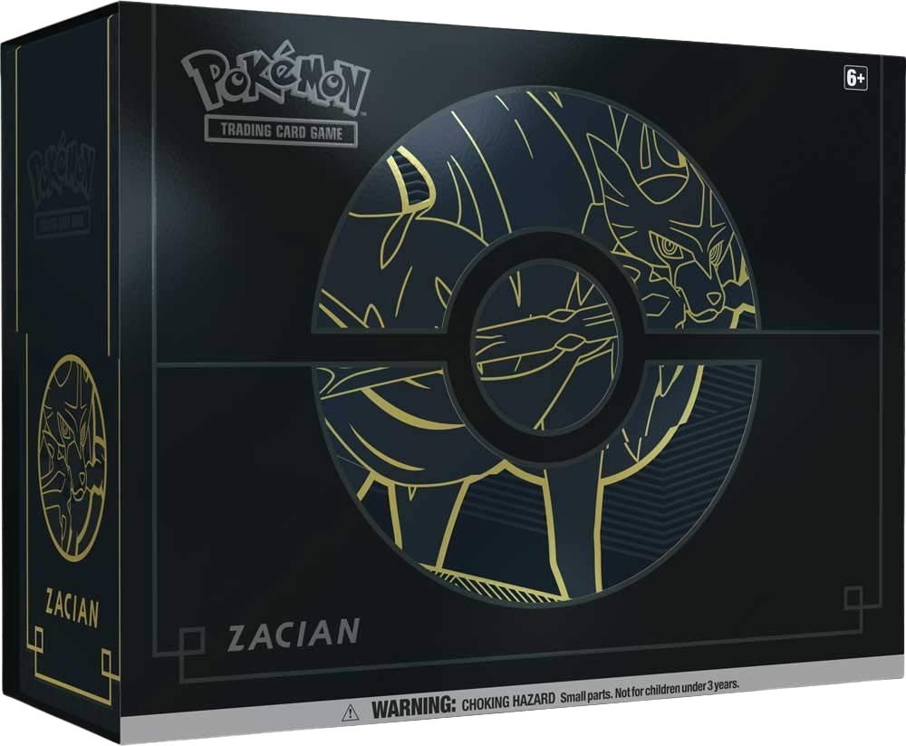 Sword and Shield Elite Trainer Box Plus Zacian