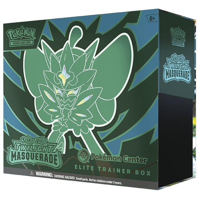 Twilight Masquerade Pokemon Center Exclusive Elite Trainer Box ETB