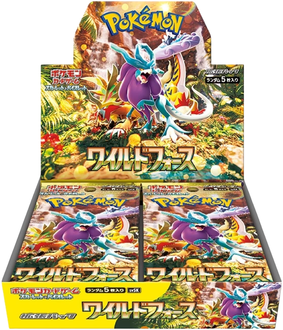 Wild Force SV5K Japanese Booster Box
